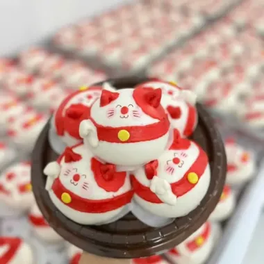 Bánh bao tạo hình con vật 