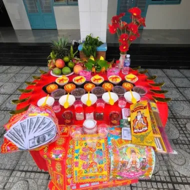 Mâm Cúng Động Thổ