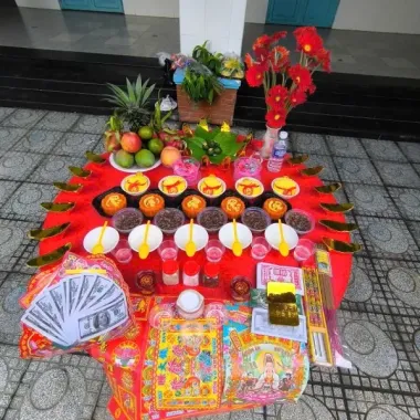 Mâm Cúng Động Thổ