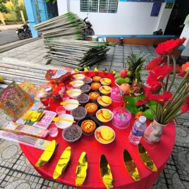Mâm Cúng Động Thổ