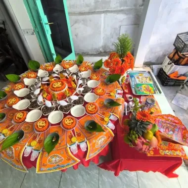 Mâm cúng Bé Trai
