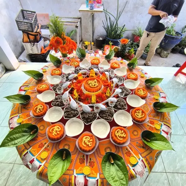 Mâm cúng Bé Trai