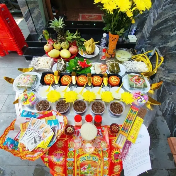 Mâm Cúng Tất Niên
